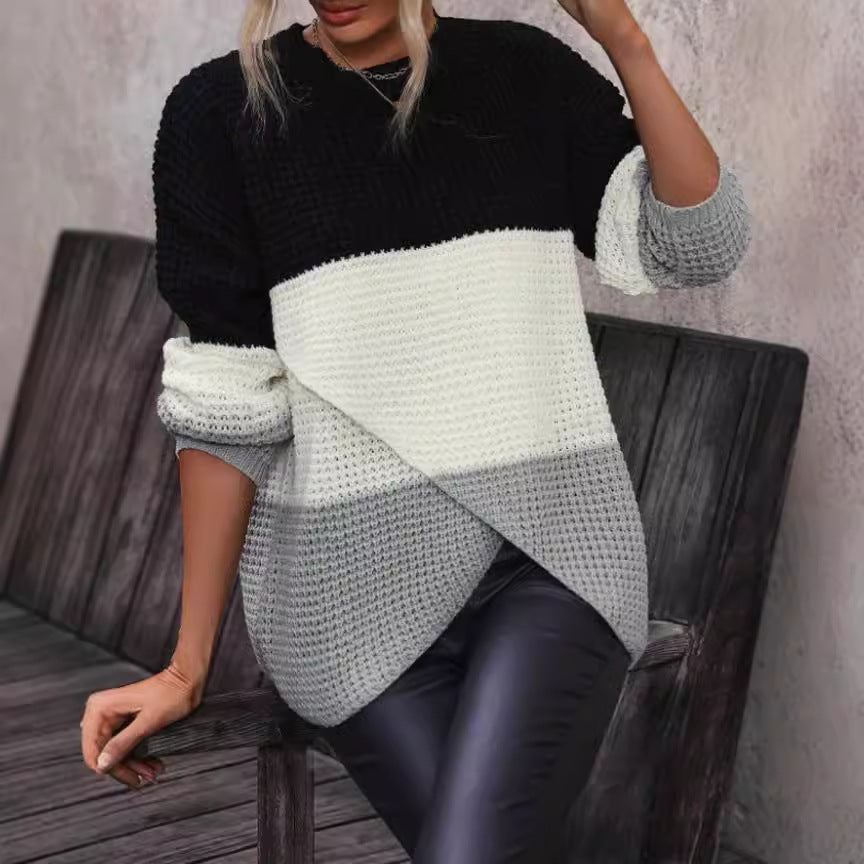 Damen Strickpullover Drune