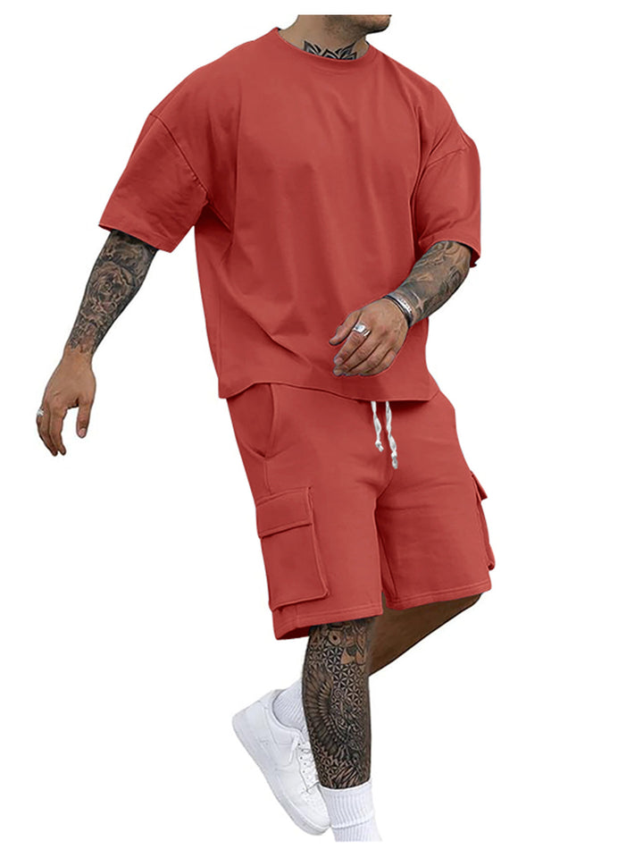 Herren Sportliches Cargo-Set Drune