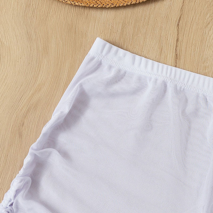 Damen Stylische Badeshorts mit Raffungen Drune