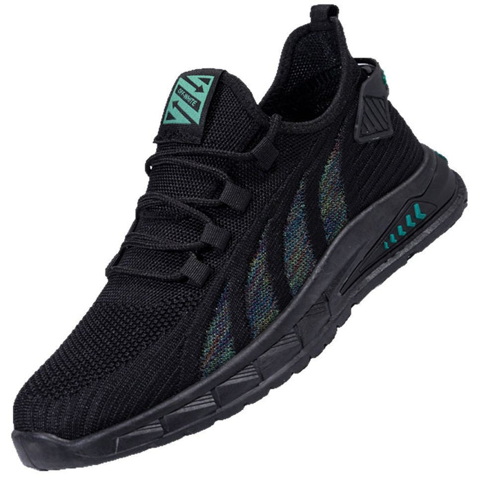 Herren Leichte Sneaker mit atmungsaktiven Mesh-Einsätzen und dämpfender Sohle Drune