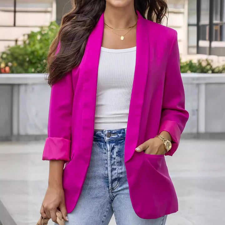 Damen Eleganter Blazer mit modernen Design-Elementen Drune