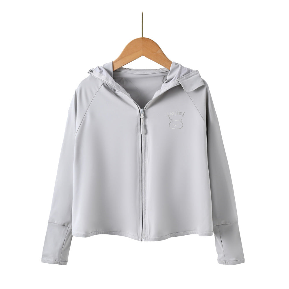 Damen leichte Outdoor-Jacke mit UV-Schutz Drune