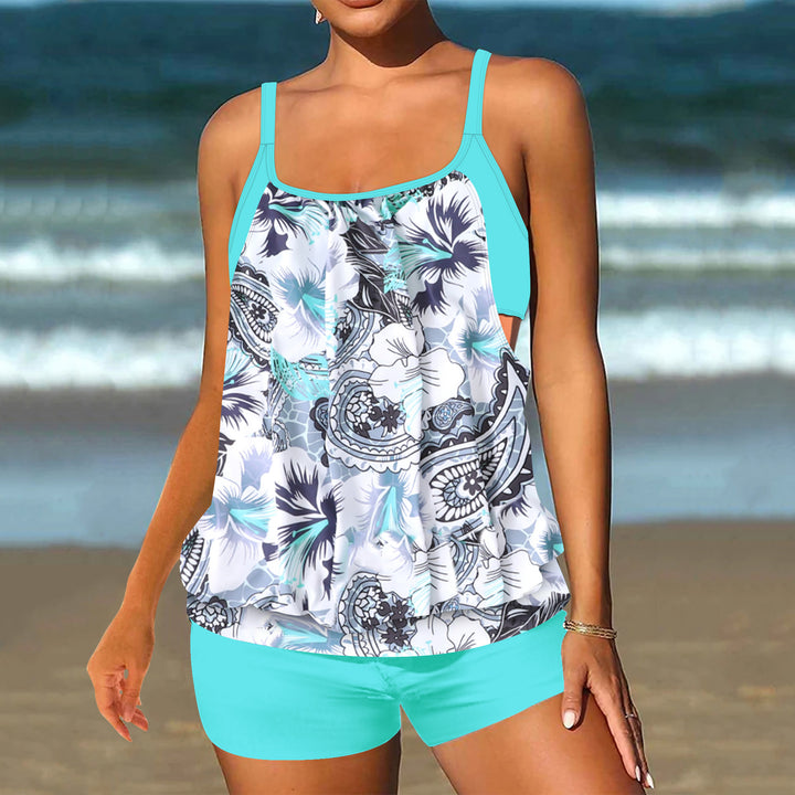 Damen Schwimm Tankini mit weitem Schnitt Drune