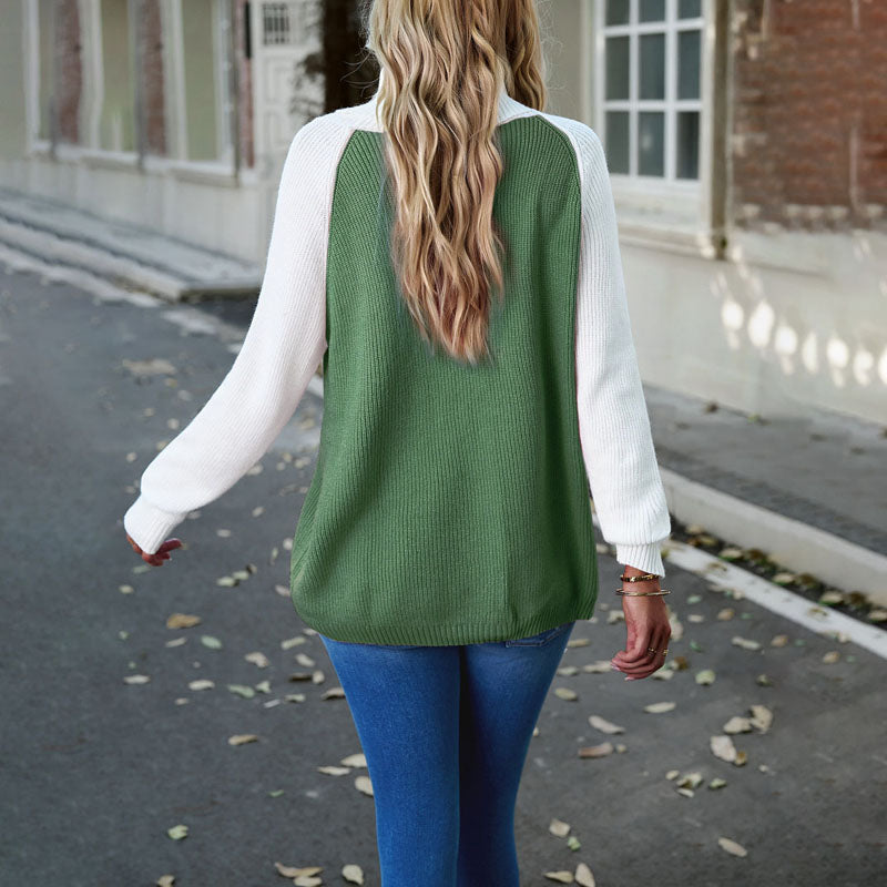Drune | Elegante Strickjacke mit Hohem Kragen Acryl Bequem, Warm