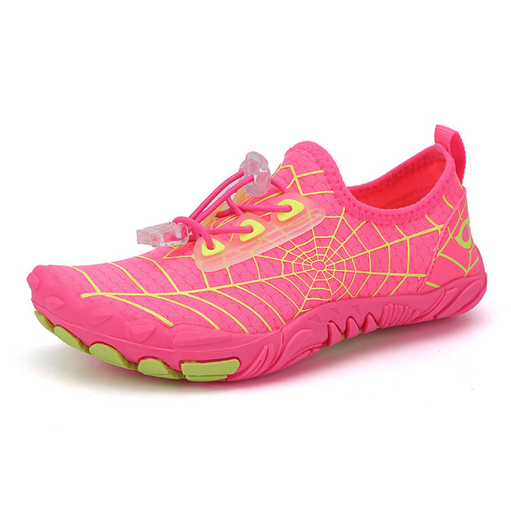 Damen nan elastischer Wassersneaker mit Schnellzug, schnelltrocknendem Mesh und flexibler rutschfester Sohle Drune