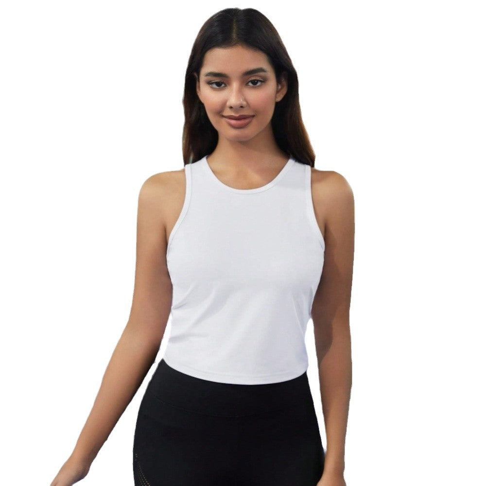 Damen Sportliches Tanktop mit figurbetontem Schnitt Drune