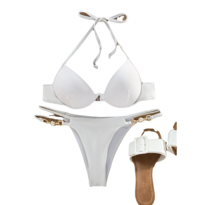 Damen Designer-Bikini mit luxuriösen Schmuckdetails Drune