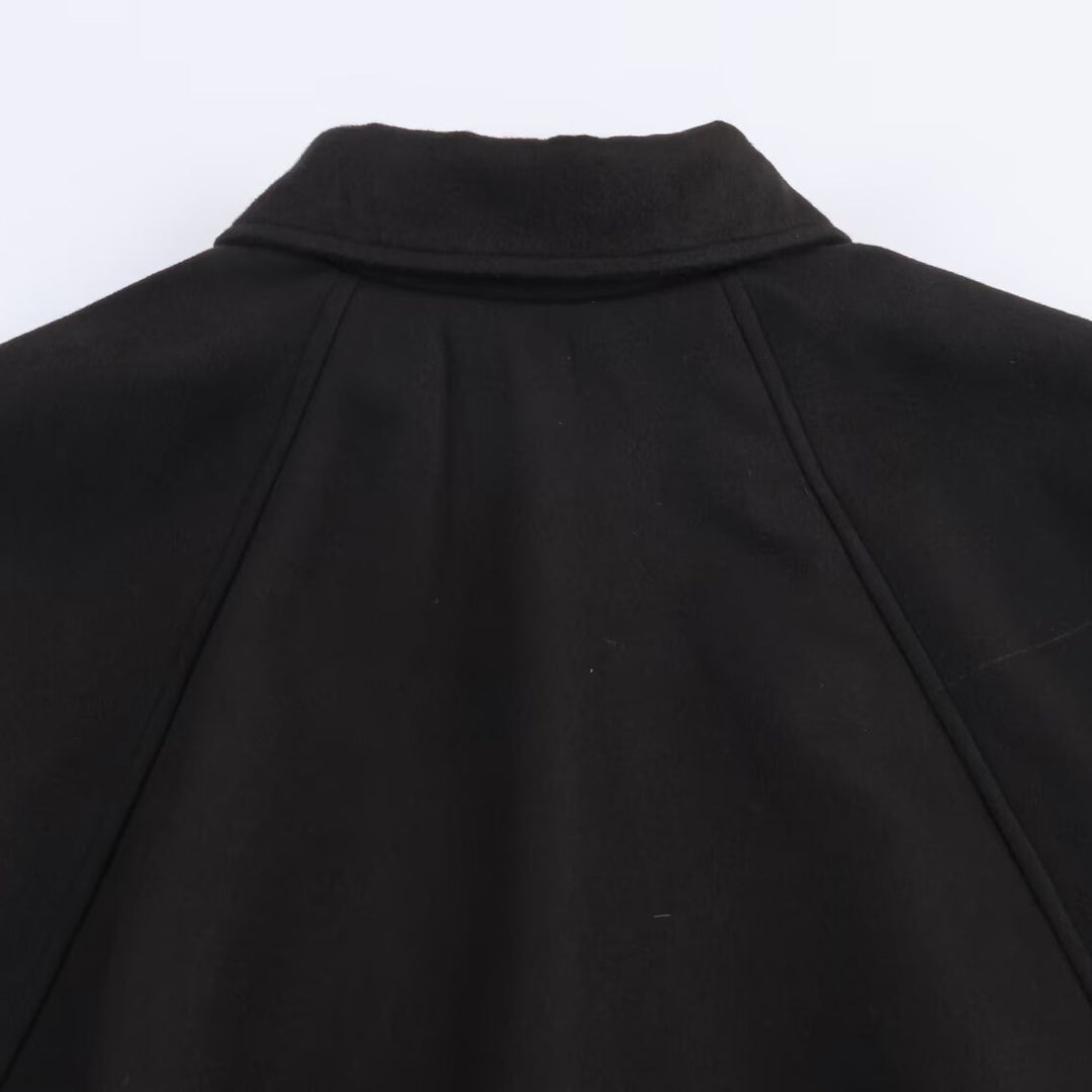 Damen modische oversized Jacke mit lässigem Schnitt und praktischem Reißverschluss Drune