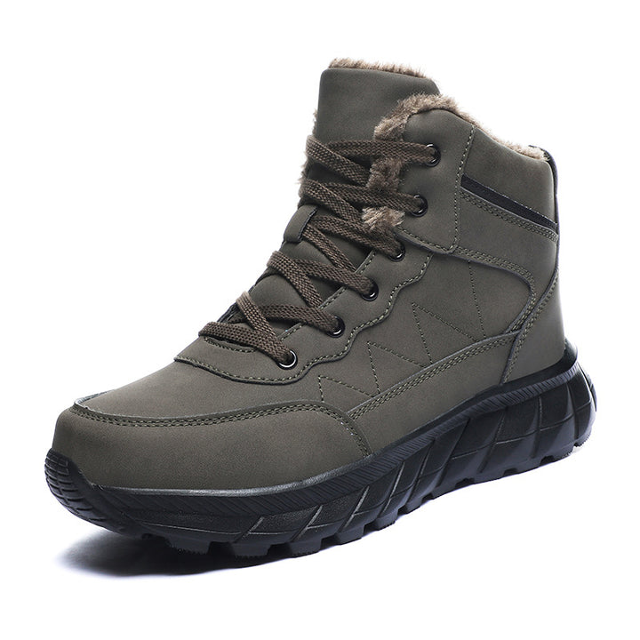 Damen Hohe Winterstiefel mit kuscheligem Futter und griffiger Sohle Drune
