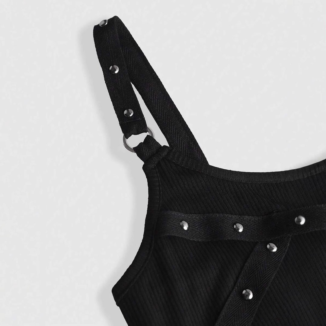 Damen Raffiniertes Top mit Elastananteil und funkelnden Details Drune