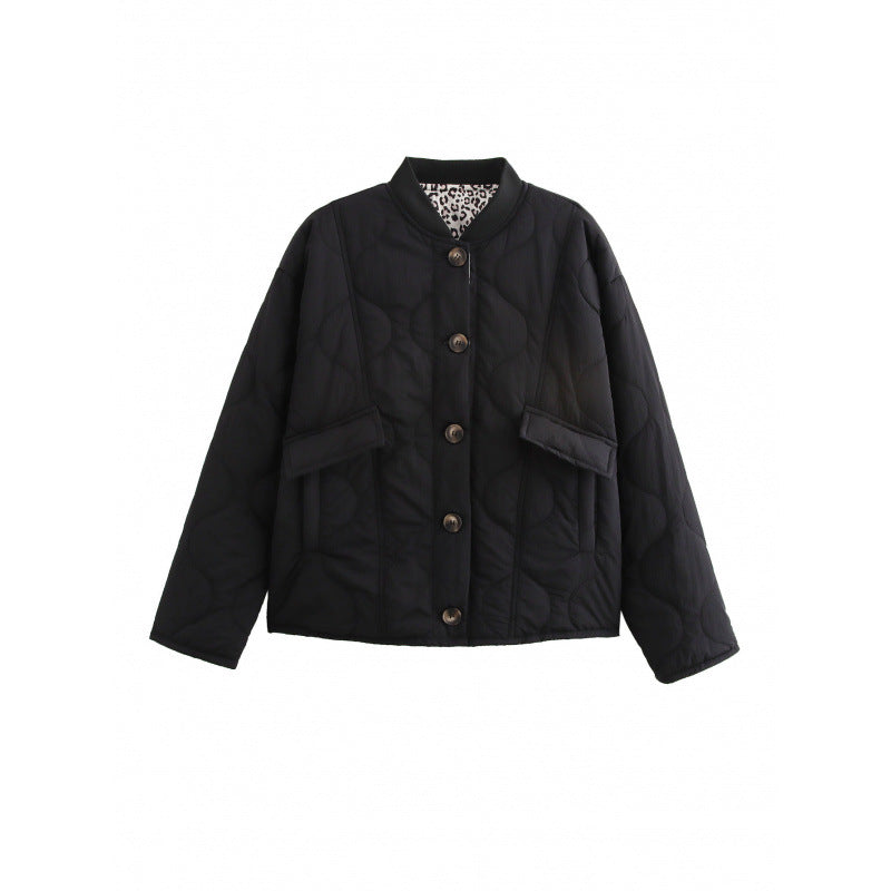 Drune | Damen Gequiltete Oversized Jacke Sportlicher Stil