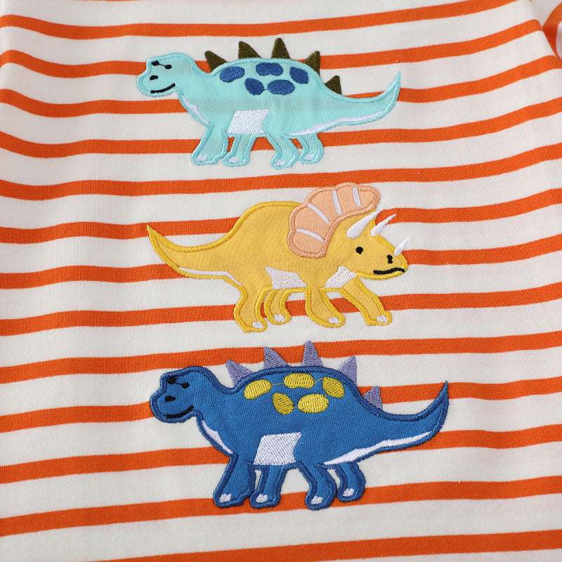 Jungen Langarmshirt mit verspieltem Dinosaurier-Design Drune