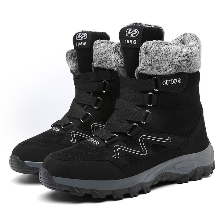 Damen Gemütliche Winterstiefel mit isolierender Fütterung Drune