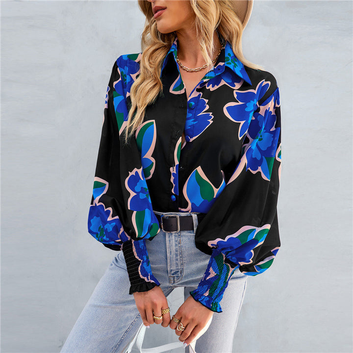 Damen Oversized Karo-Hemd mit Rüschendetails Drune