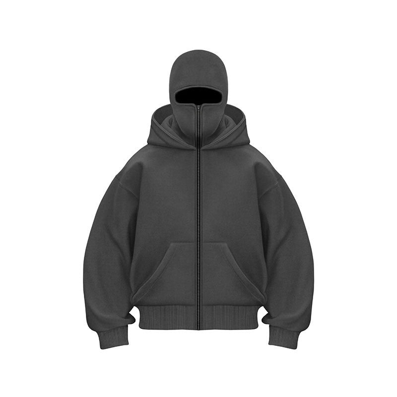 Damen Kapuzenjacke mit innovativem Design und praktischem Reißverschluss Drune