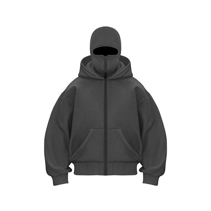 Damen Kapuzenjacke mit innovativem Design und praktischem Reißverschluss Drune