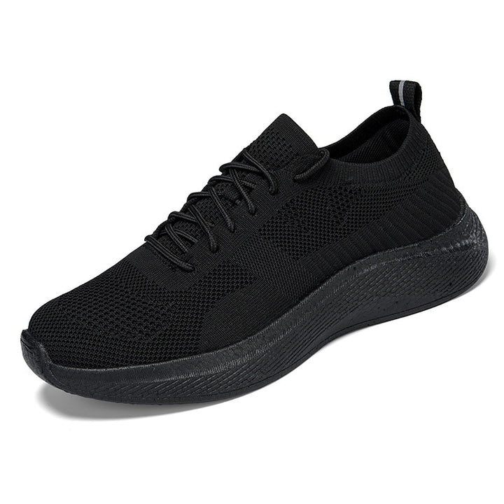Unisex nan leichter Strick-Sneaker mit anatomischer Zehenbox, gepolsterter Fersenführung und stoßabsorbierender Leichtsohle Drune