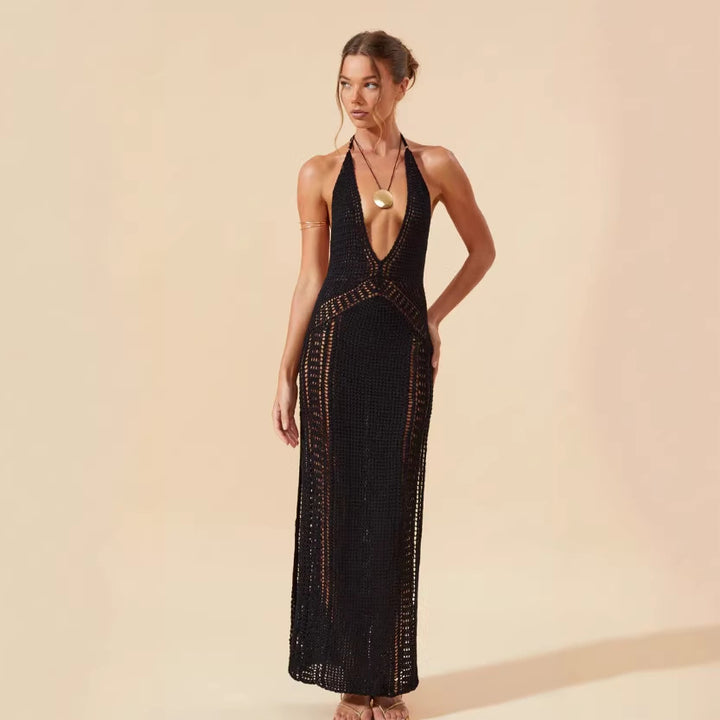 Damen Maxi-Strandkleid Drune
