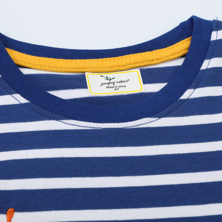 Jungen T-Shirt mit tierischem Motiv und verspieltem Fahrzeugdesign Drune