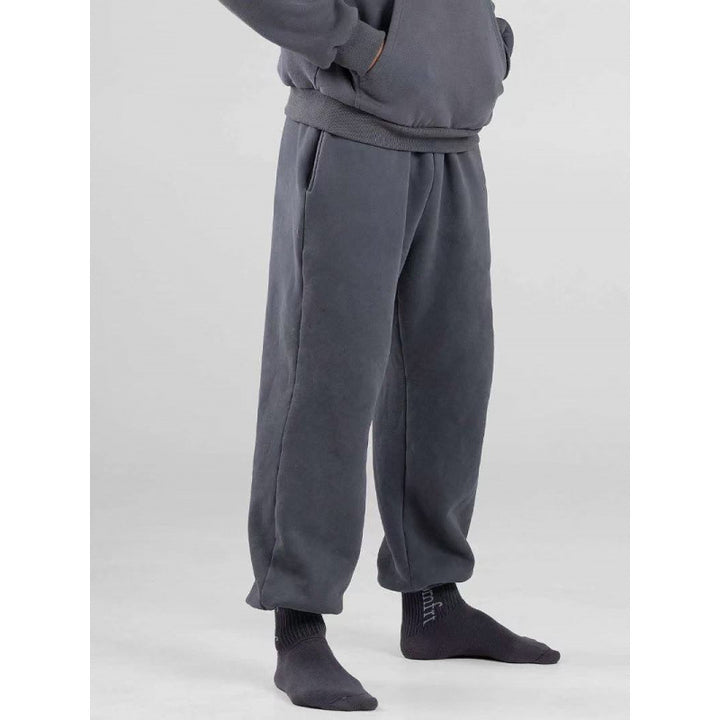 Damen nan extraweicher Oversize-Hoodie mit strukturierter Kängurutasche, überschnittener Schulter und angerauter Innenseite Drune