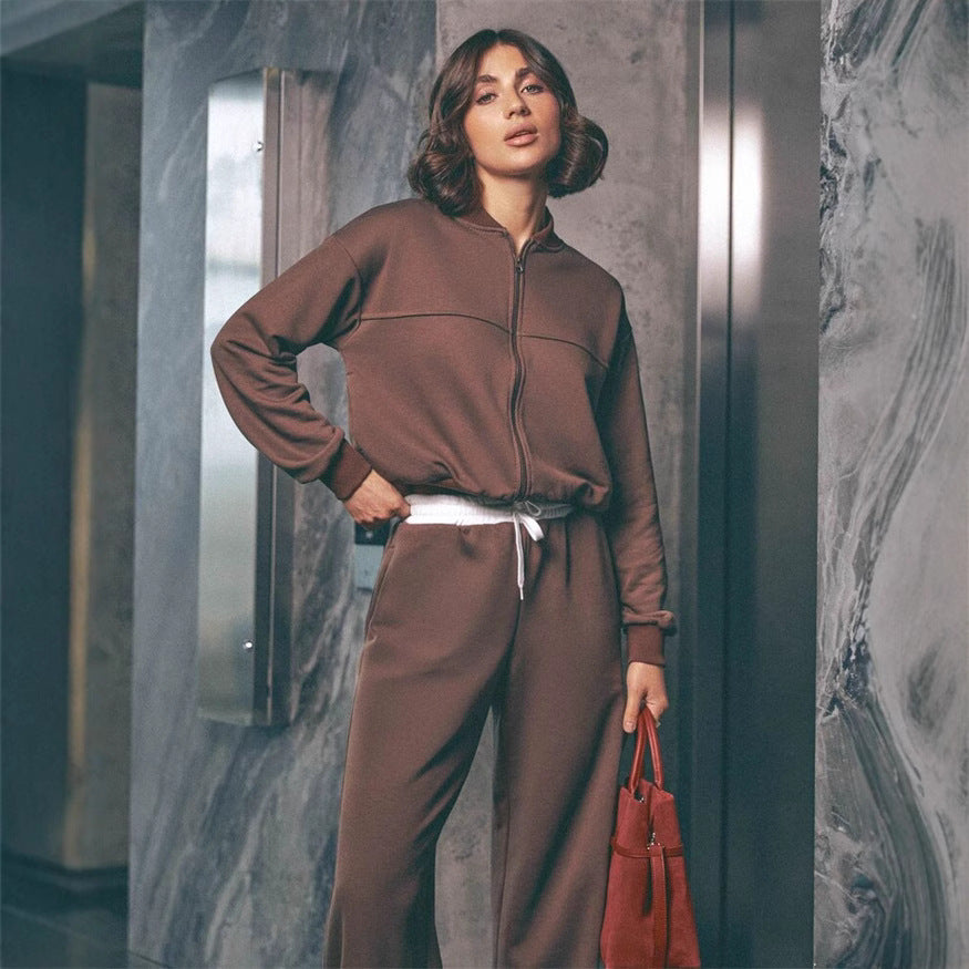 Damen Sportliches Lounge-Set mit weitem Schnitt Drune