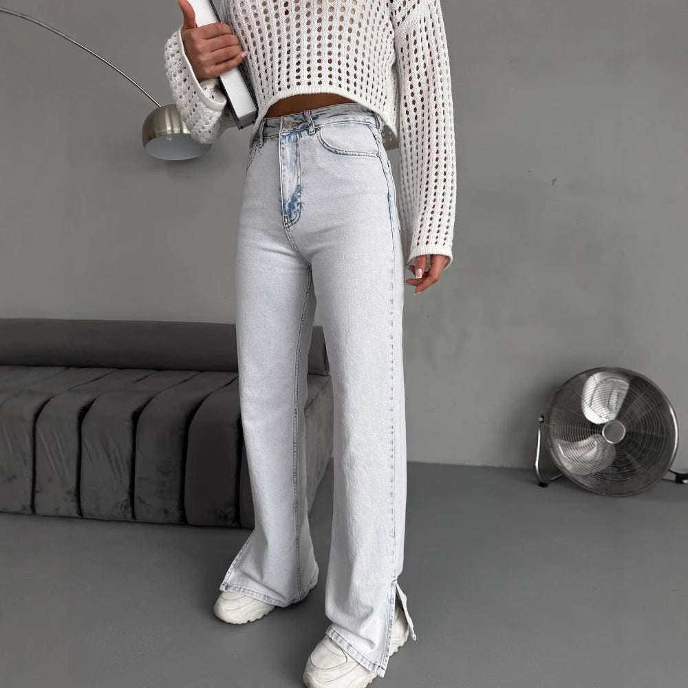 Damen High-Waist Jeans im modernen Vintage-Look Drune