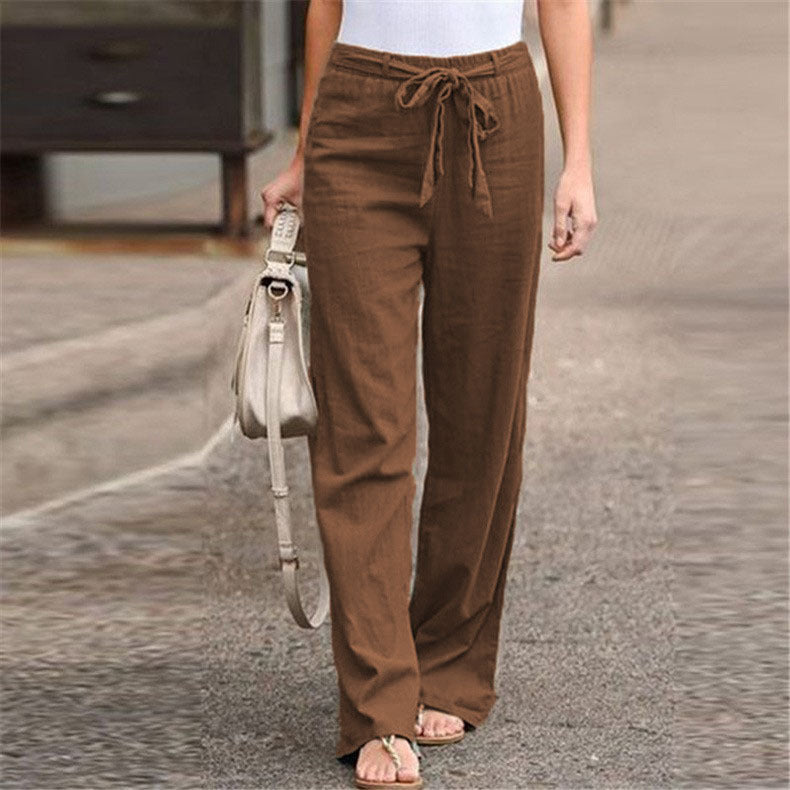Damen Leichte und lockere Sommerhose Drune