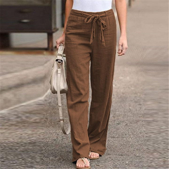 Damen Leichte und lockere Sommerhose Drune