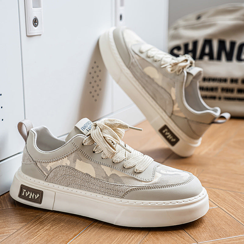 Damen Sneakers mit trendigem Camouflage-Muster von Drune