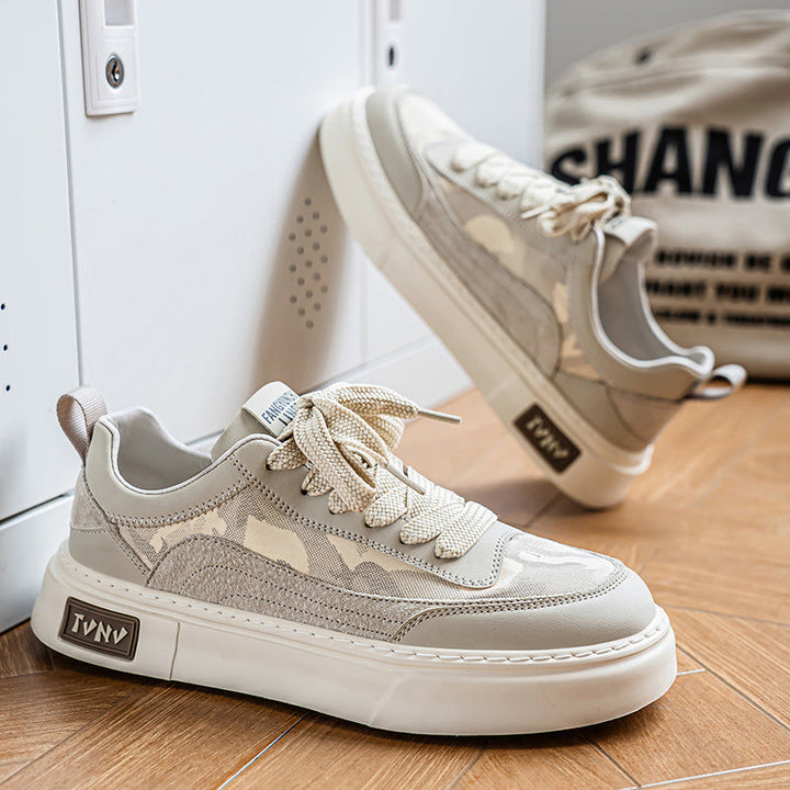 Damen Sneakers mit trendigem Camouflage-Muster von Drune
