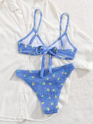 Damen Bikini-Set mit raffiniertem Knoten und verspieltem Design Drune