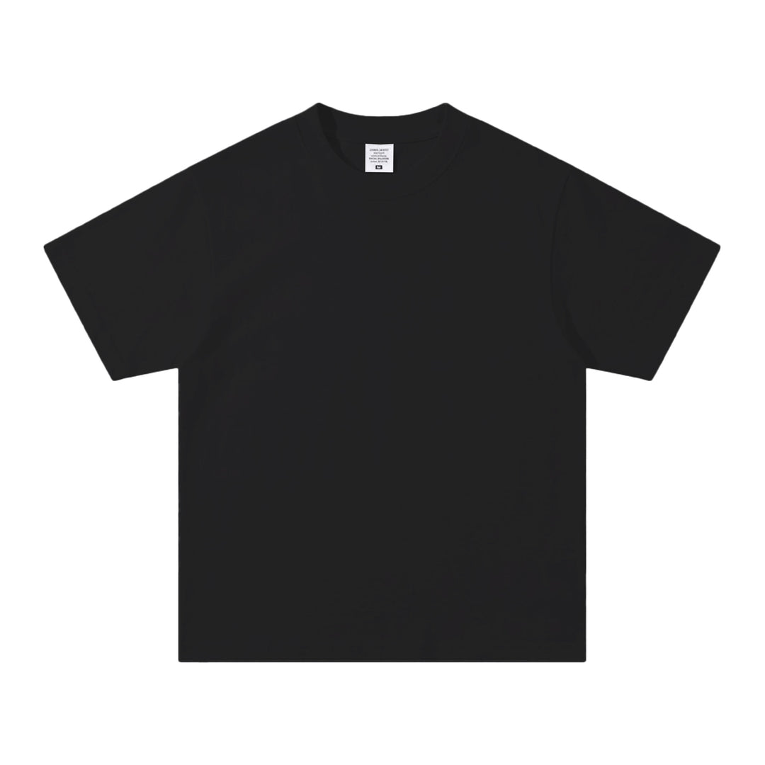 Damen Oversized T-Shirt aus hochwertiger Baumwolle mit praktischem Rundhalsausschnitt Drune