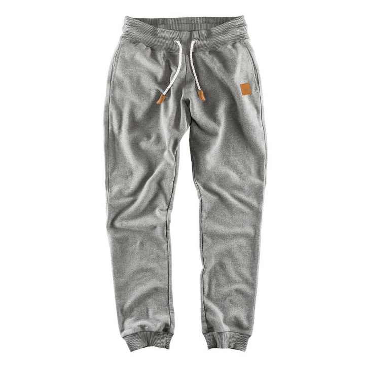 Herren bequeme Sweatpants mit praktischem Kordelzug und modischen Details Drune