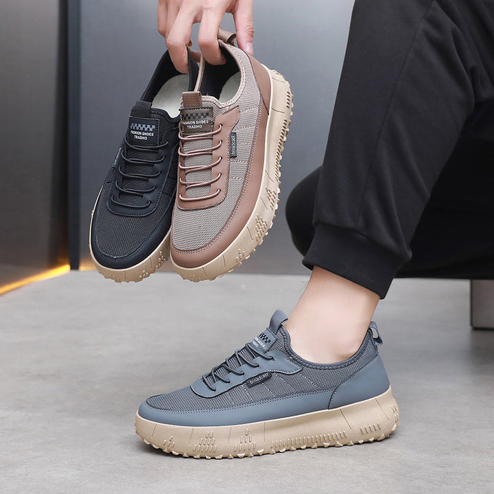 Damen Sportliche und komfortable Sneakers mit dicker Profilsohle Drune