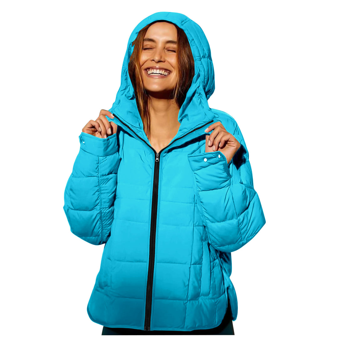 Damen Winterjacke mit abnehmbarer Kapuze und wasserabweisender Beschichtung Drune