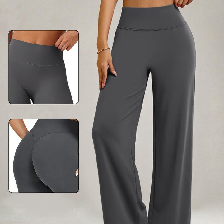 Damen Sportliche Hochbund-Leggings Drune