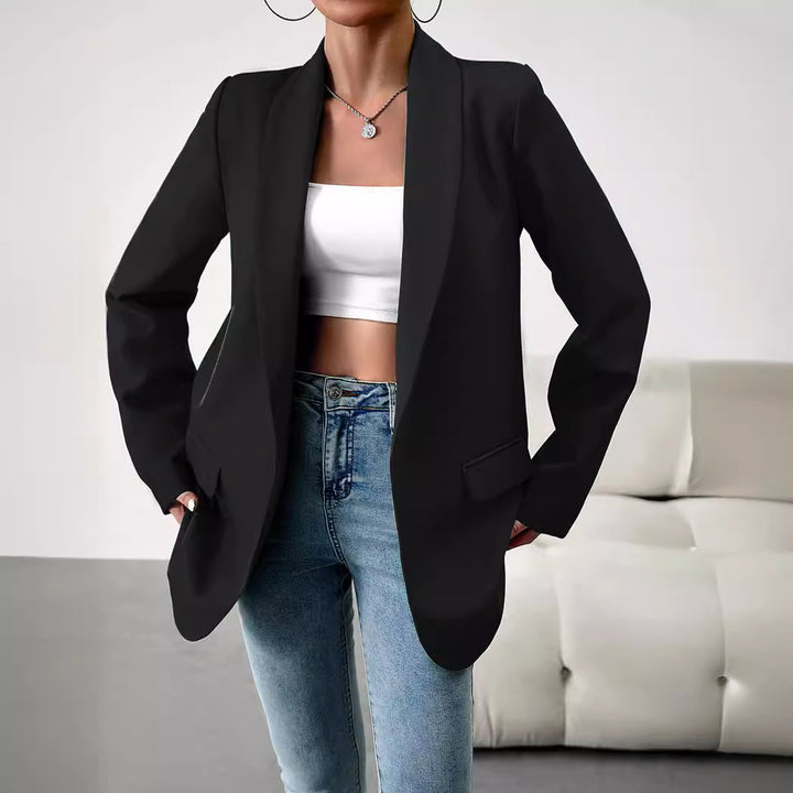 Damen Eleganter Blazer mit modernen Design-Elementen Drune