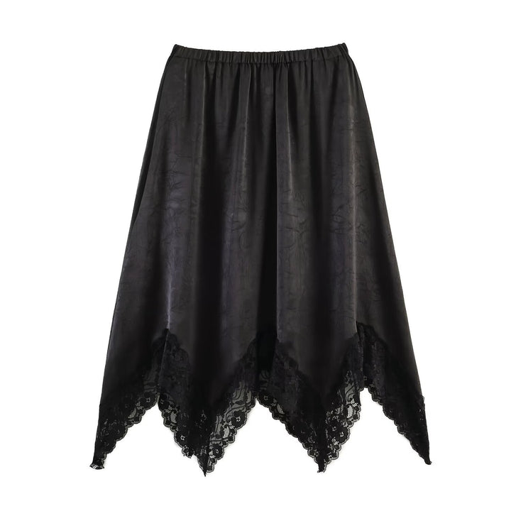 Damenrock mit eleganter Spitzenverzierung Drune
