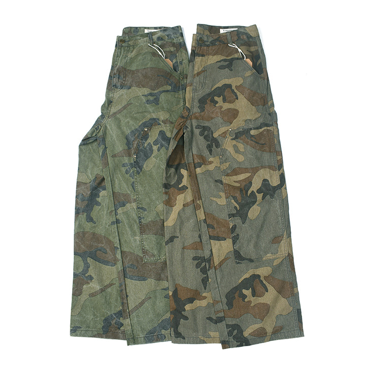 Damen Cargohose mit multifunktionalen Taschen und modernem Camouflage-Design Drune
