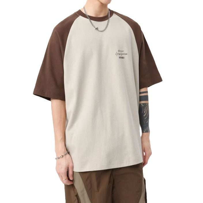 Herren lässiges Raglan-T-Shirt mit urbanem Design und komfortablem Schnitt Drune