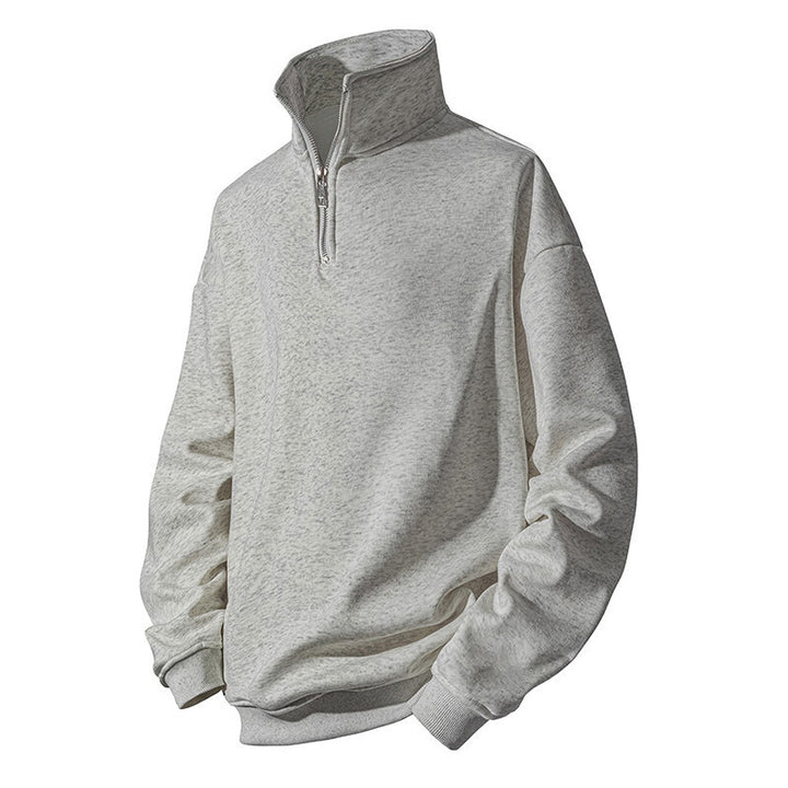 Damen Hochwertiger Stehkragen Pullover Drune