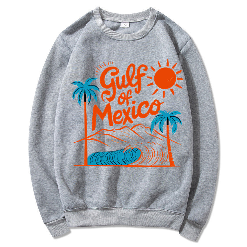Damen Sweatshirt mit maritimem Grafikdesign und lässigem Schnitt Drune