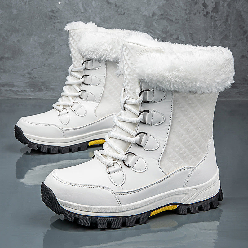 Damen Winter-Wanderboots mit isolierendem Futter und rutschfester Sohle Drune