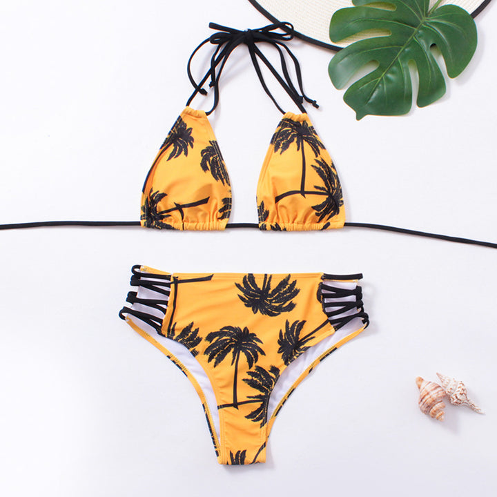 Damen Triangel-Bikini mit raffinierten Cut-Outs Drune