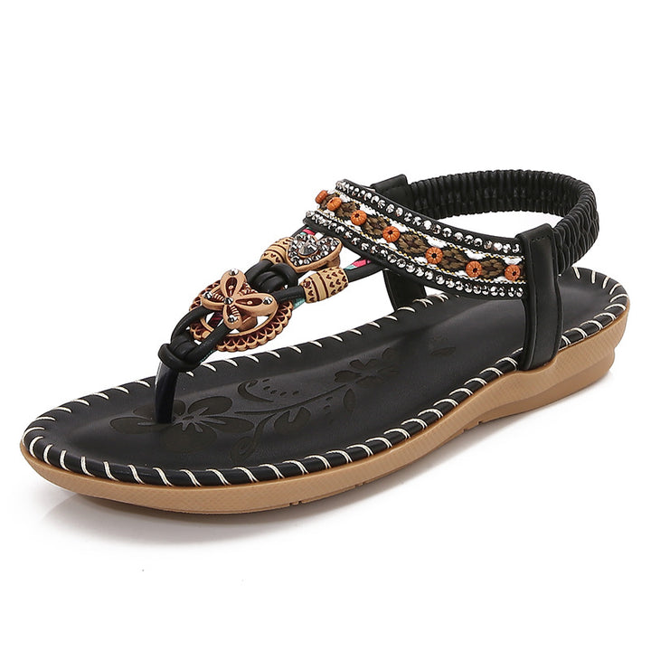 Damen Elegante Riemensandalen mit kunstvollen Details Drune