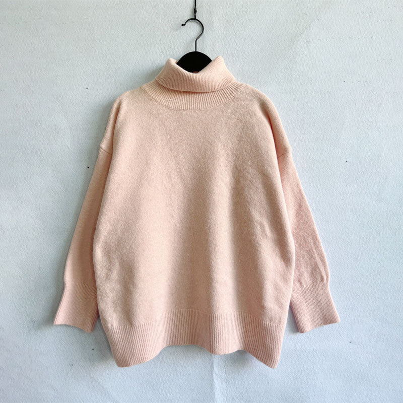 Drune | Weicher Pullover Aus Einfarbigem Strick