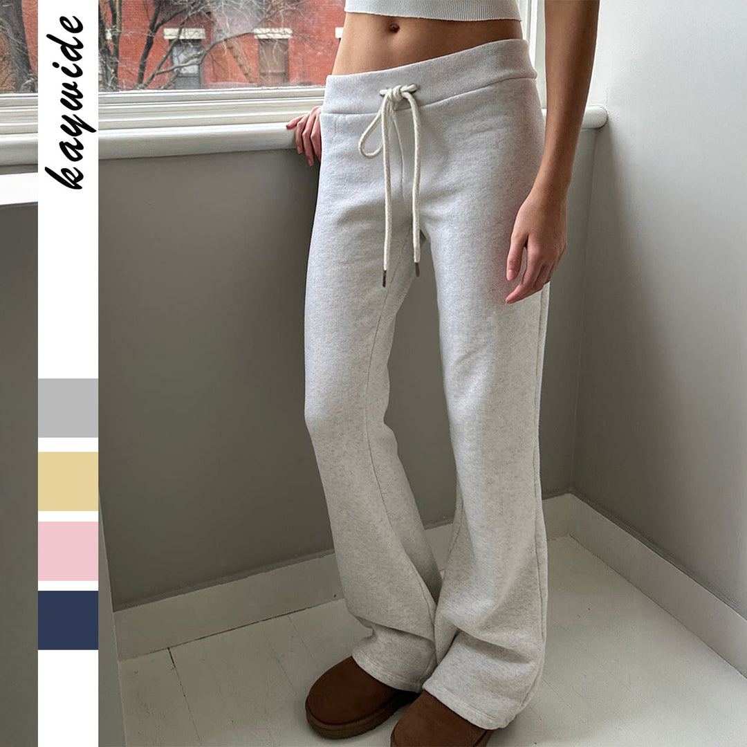 Damen Bequeme Freizeit-Jogginghose mit tailliertem Schnitt und elastischem Bund Drune