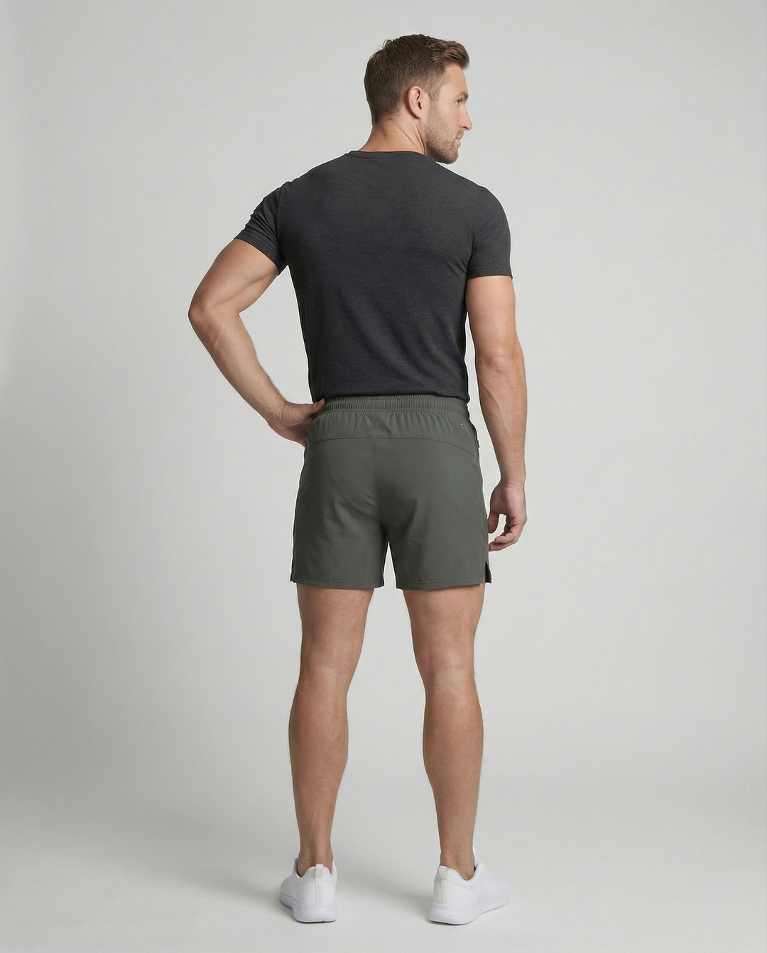Herren Sportliche Multifunktions-Shorts mit schnell trocknender Technologie und praktischen Reißverschlusstaschen Drune