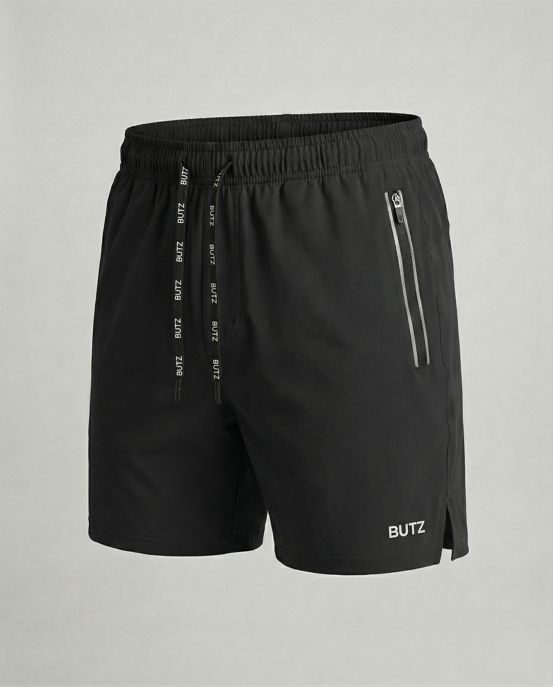 Herren Sportliche Multifunktions-Shorts mit schnell trocknender Technologie und praktischen Reißverschlusstaschen Drune