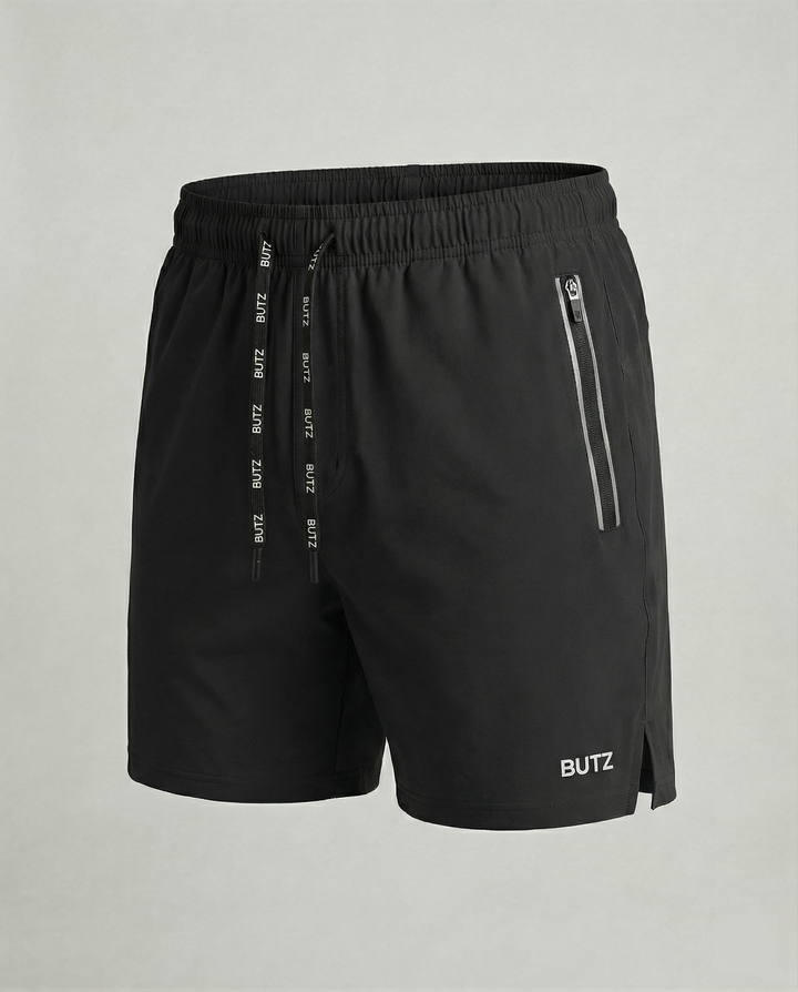 Herren Sportliche Multifunktions-Shorts mit schnell trocknender Technologie und praktischen Reißverschlusstaschen Drune